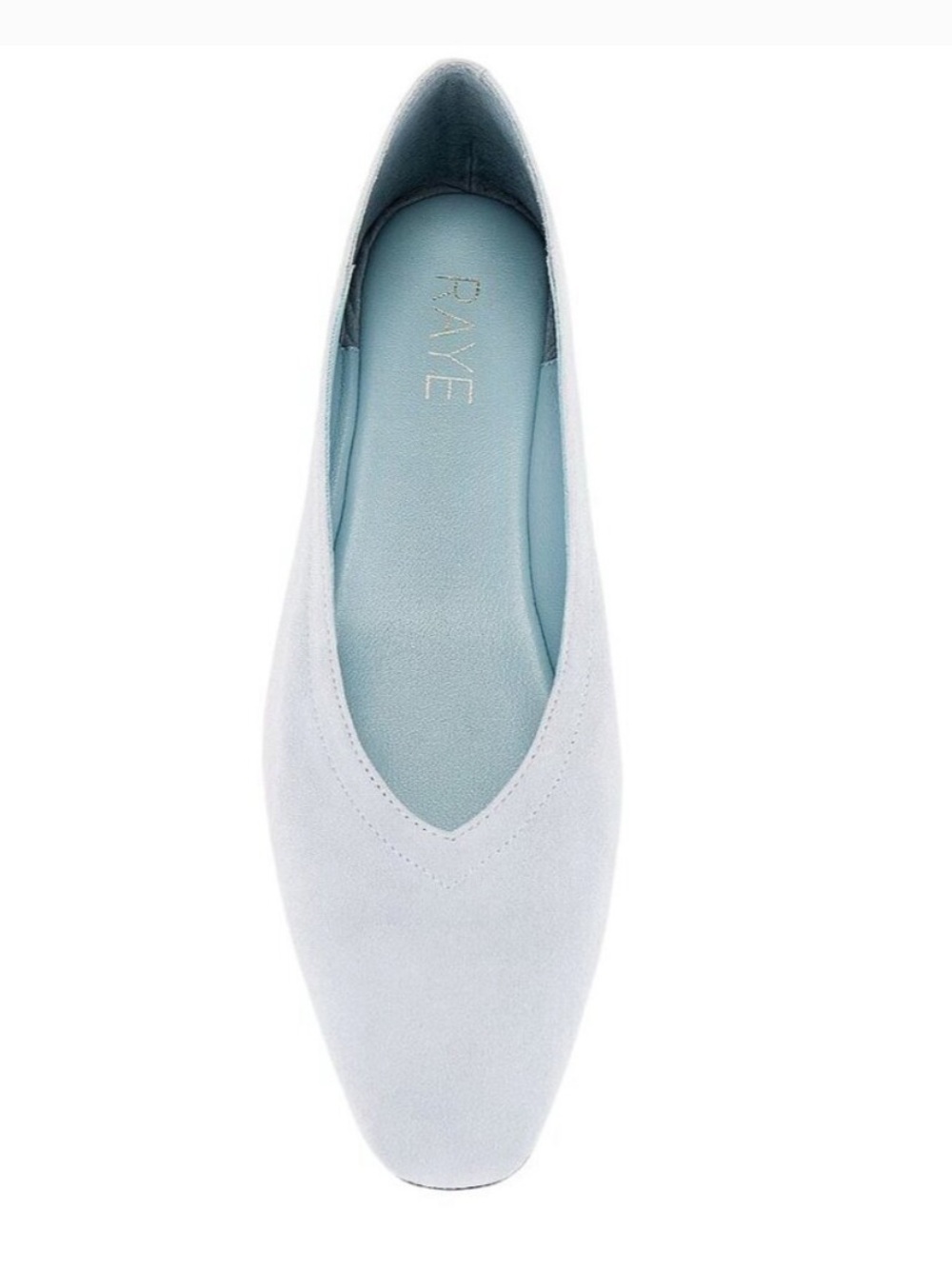 RAYE Lucila Flats in Light Blue Suede women’s size 6.5
